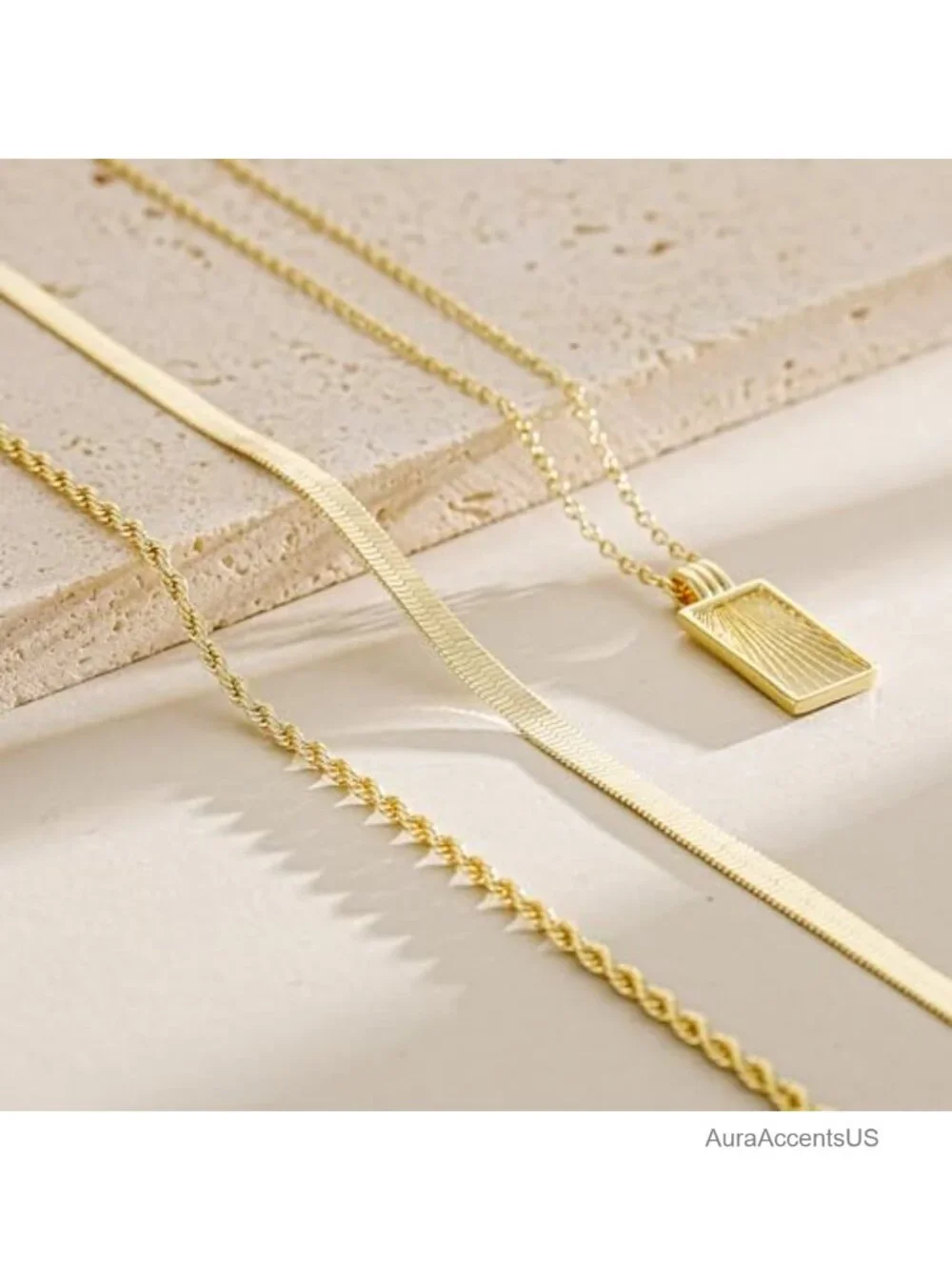 N/A layered gold